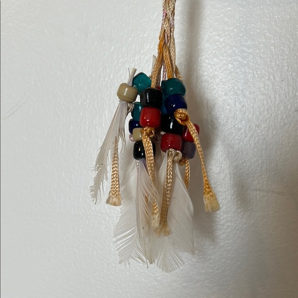 3/$10 🏷️ *LAST CHANCE!* Handcrafted Dreamcatcher with Beads and Feathers - Picture 2 of 6